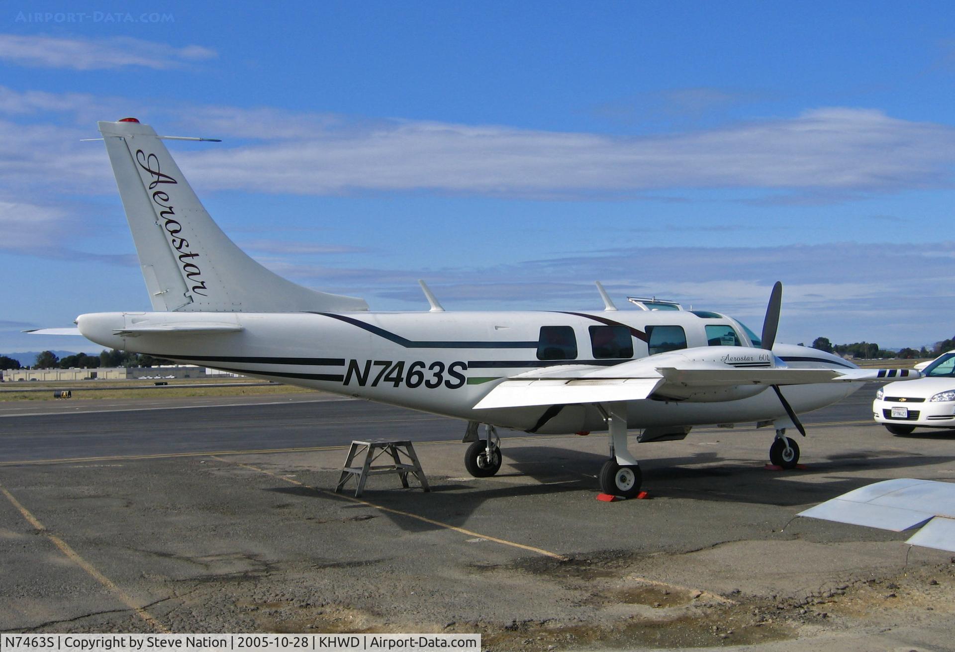 N7463S, 1969 Smith AEROSTAR 601 C/N 61-0038-75, Skyview Aviation 1969 Ted Smith Aerostar 601 