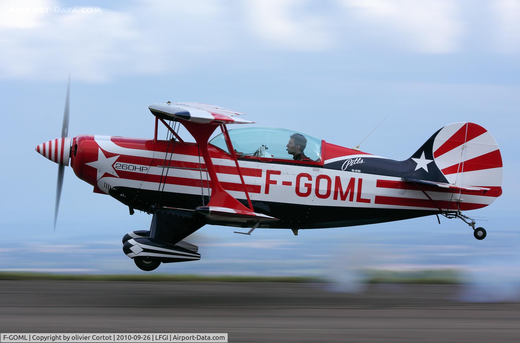 F-GOML, Christen Pitts S-2B Special C/N 5213, Dijon Darois airshow 2010