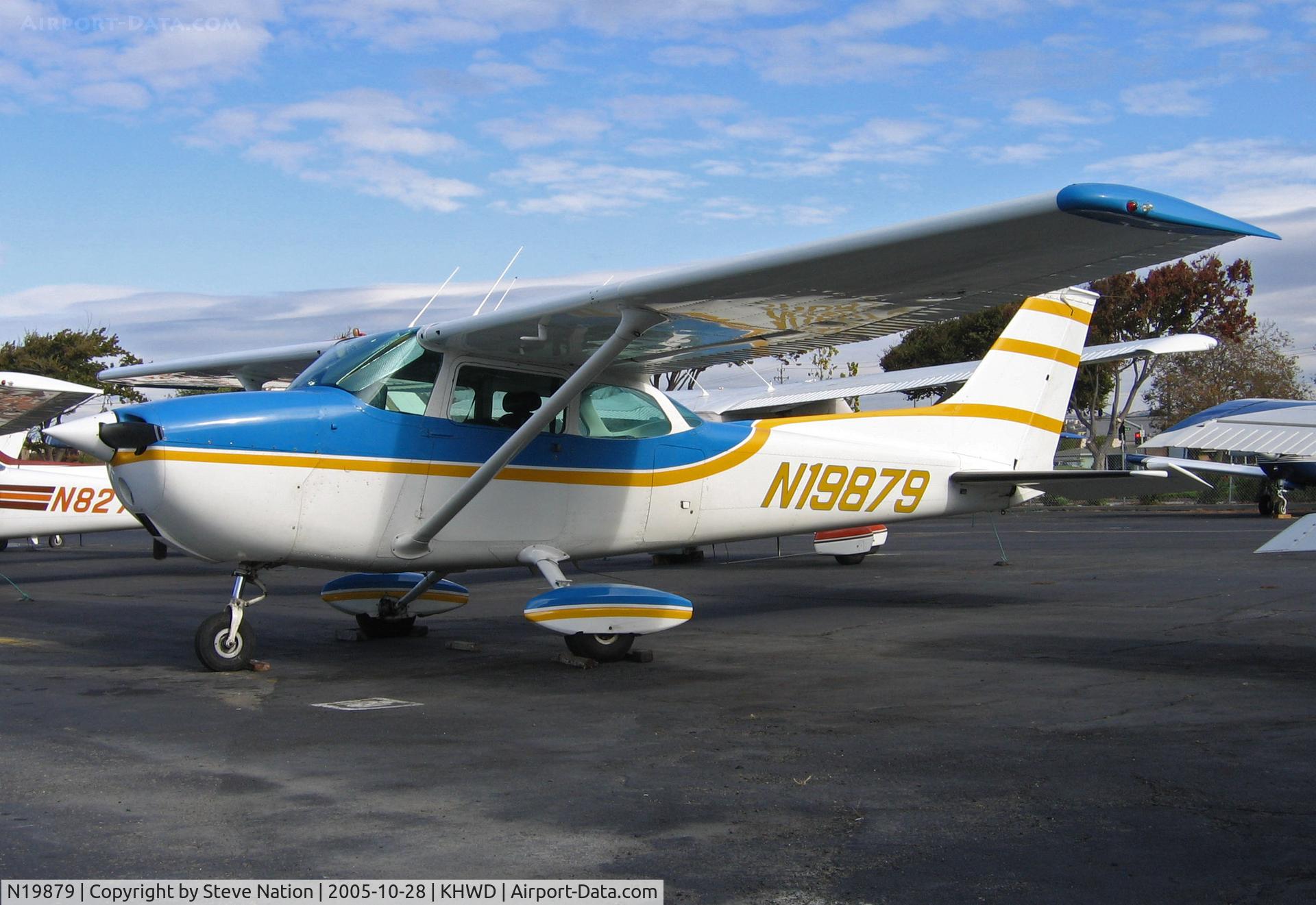 N19879, 1972 Cessna 172M C/N 17260828, Flying Vikings 1972 Cessna 172M @ KHWD/Hayward Air Terminal, CA home base in Oct 2005
