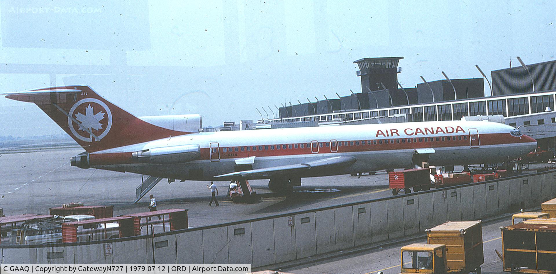 C-GAAQ, 1979 Boeing 727-233F C/N 21626, Fin # 417.