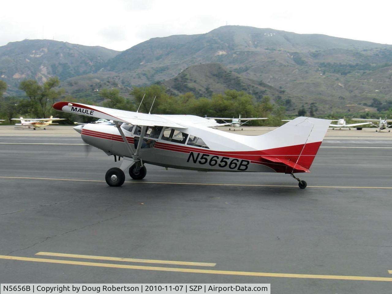N5656B, 1983 Maule M-7-235 Super Rocket C/N 4002C, 1983 Maule M-7-235 SUPER ROCKET, Lycoming O-540-W1A5 235 Hp, taxi to Rwy 22