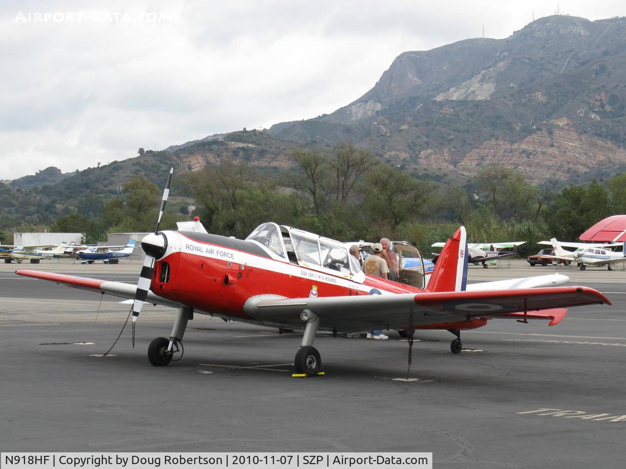 N918HF, 1952 De Havilland DHC-1 Chipmunk T.10 C/N C1/0714, 1952 DeHavilland(C) DHC-1 CHIPMUNK 22, DH Gipsy Major 10 Mk2 145 Hp inverted in-line