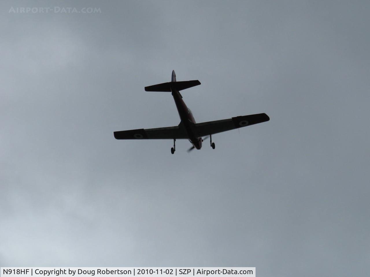 N918HF, 1952 De Havilland DHC-1 Chipmunk T.10 C/N C1/0714, 1952 DeHavilland(C) DHC-1 CHIPMUNK 22, DH Gipsy Major 10 Mk2 145 Hp inverted inline, takeoff climb Rwy 22