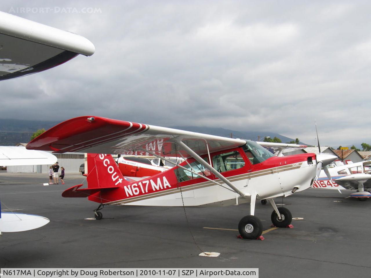 N617MA, 2003 American Champion 8GCBC Scout C/N 444-2003, 2003 American Champion 8GCBC SCOUT, Lycoming O-360 180 Hp