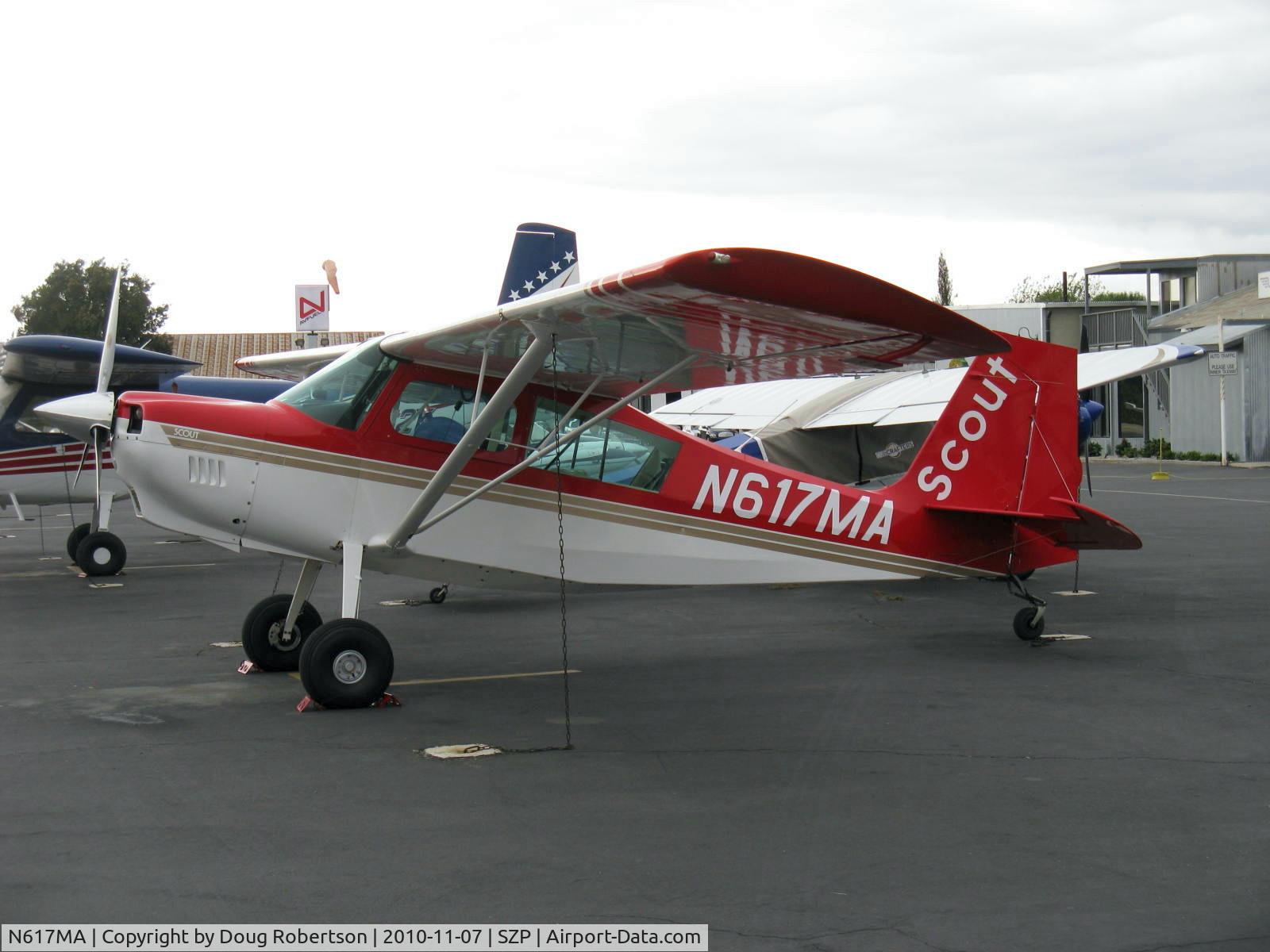 N617MA, 2003 American Champion 8GCBC Scout C/N 444-2003, 2003 American Champion 8GCBC SCOUT, Lycoming O-360 180 Hp