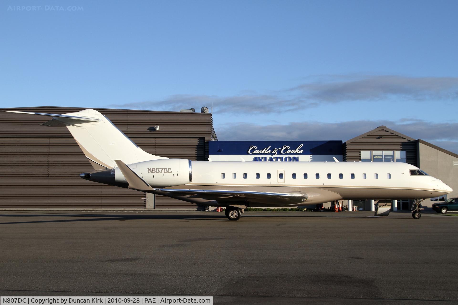 N807DC, 2008 Bombardier BD-700-1A10 Global Express XRS C/N 9314, Can't beat a Global Express!