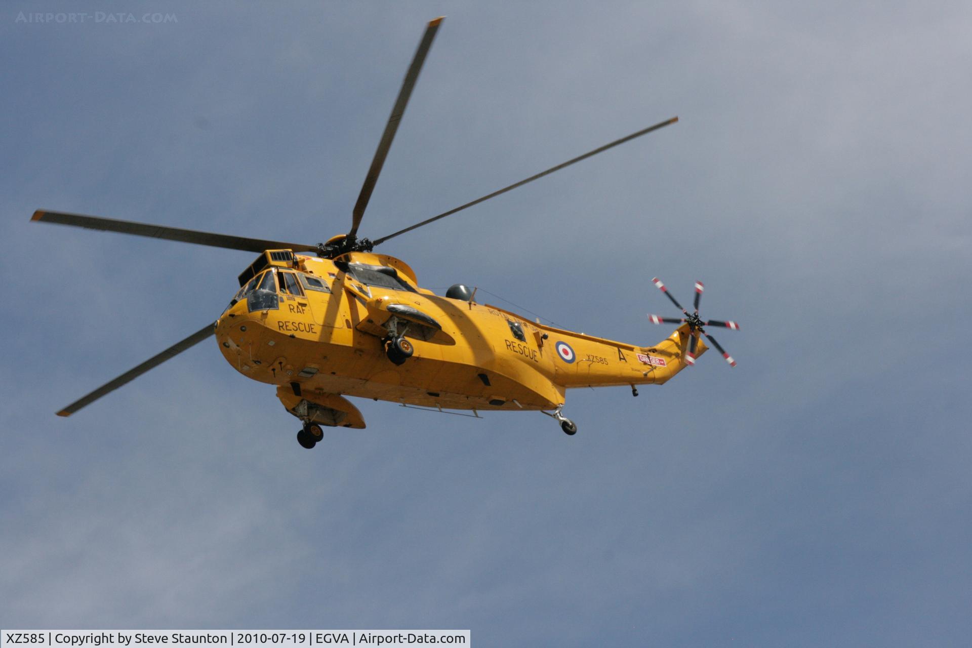 XZ585, 1977 Westland Sea King HAR.3 C/N WA851, Taken at the Royal International Air Tattoo 2010