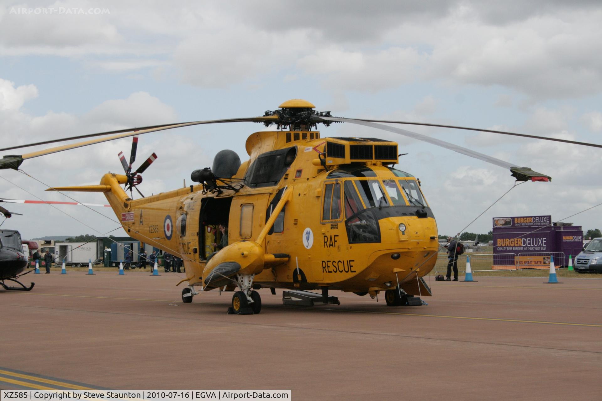 XZ585, 1977 Westland Sea King HAR.3 C/N WA851, Taken at the Royal International Air Tattoo 2010