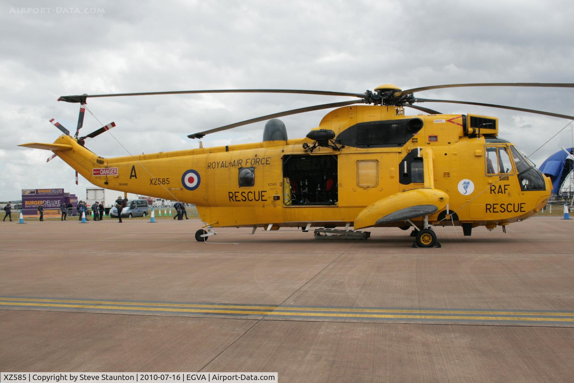 XZ585, 1977 Westland Sea King HAR.3 C/N WA851, Taken at the Royal International Air Tattoo 2010