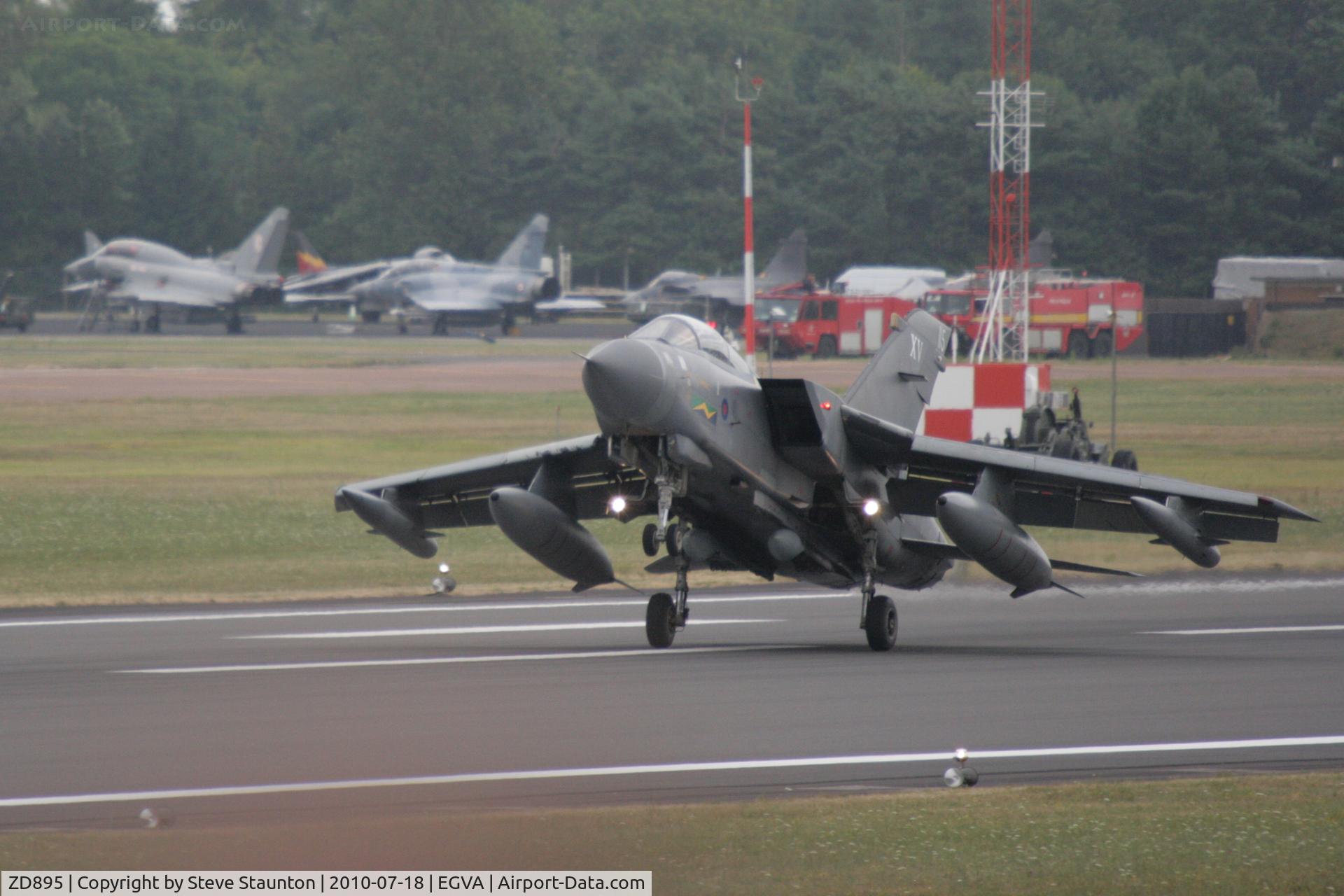 ZD895, 1985 Panavia Tornado GR.4 C/N 477/BS155/3216, Taken at the Royal International Air Tattoo 2010