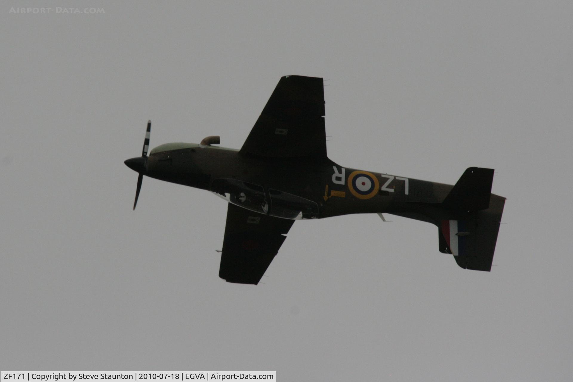 ZF171, 1989 Short S-312 Tucano T1 C/N S023/T23, Taken at the Royal International Air Tattoo 2010