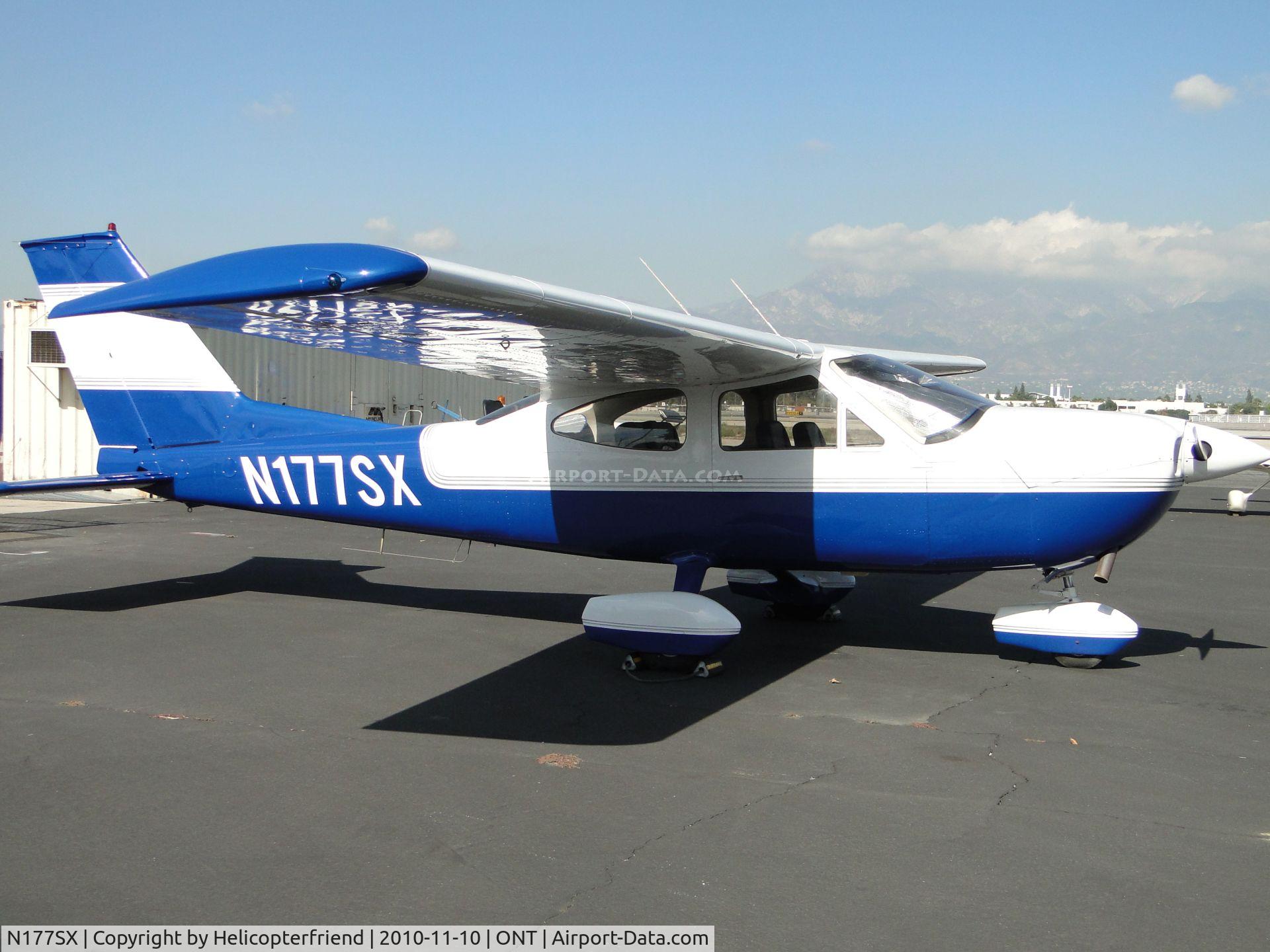 N177SX, 1976 Cessna 177B Cardinal C/N 17702532, Parked on the southside