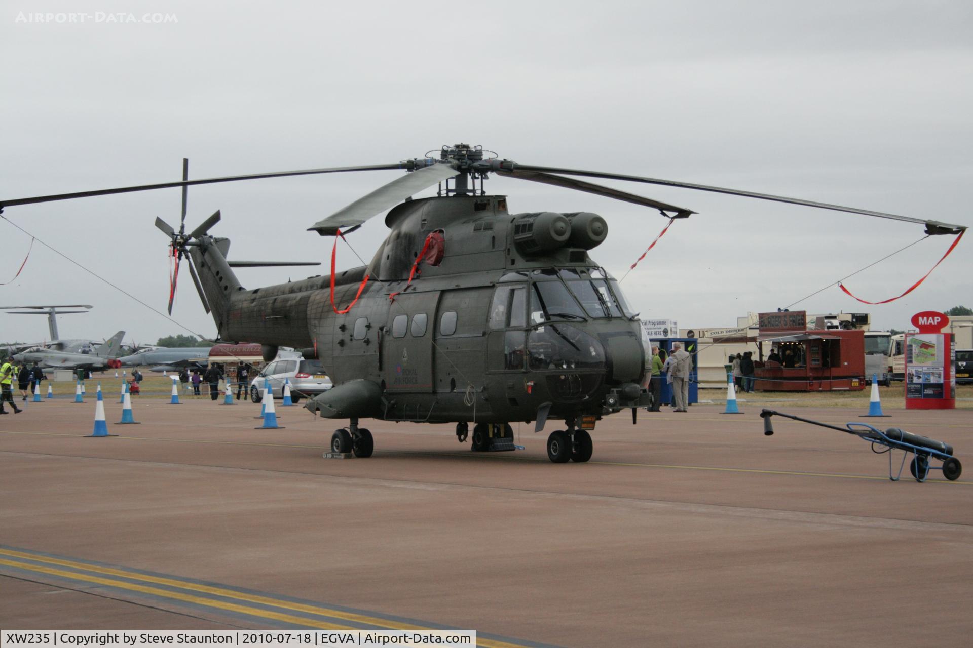 XW235, 1972 Westland Puma HC.1 C/N 1213, Taken at the Royal International Air Tattoo 2010