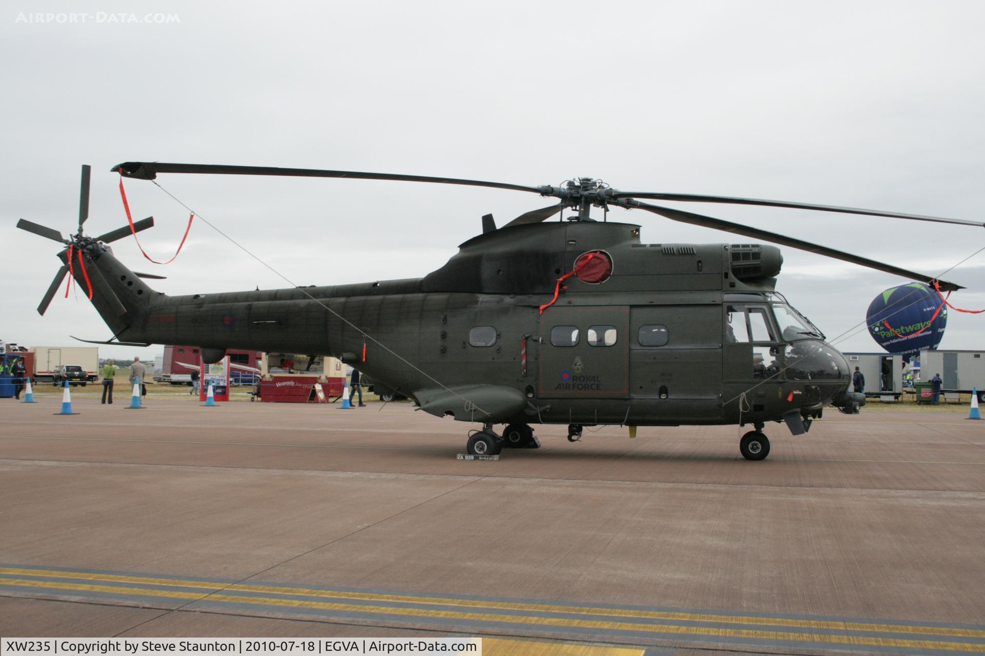 XW235, 1972 Westland Puma HC.1 C/N 1213, Taken at the Royal International Air Tattoo 2010