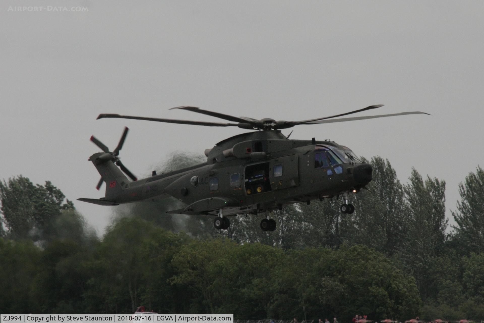 ZJ994, Westland Merlin HC.3A C/N 50121/512005/DEN05, Taken at the Royal International Air Tattoo 2010
