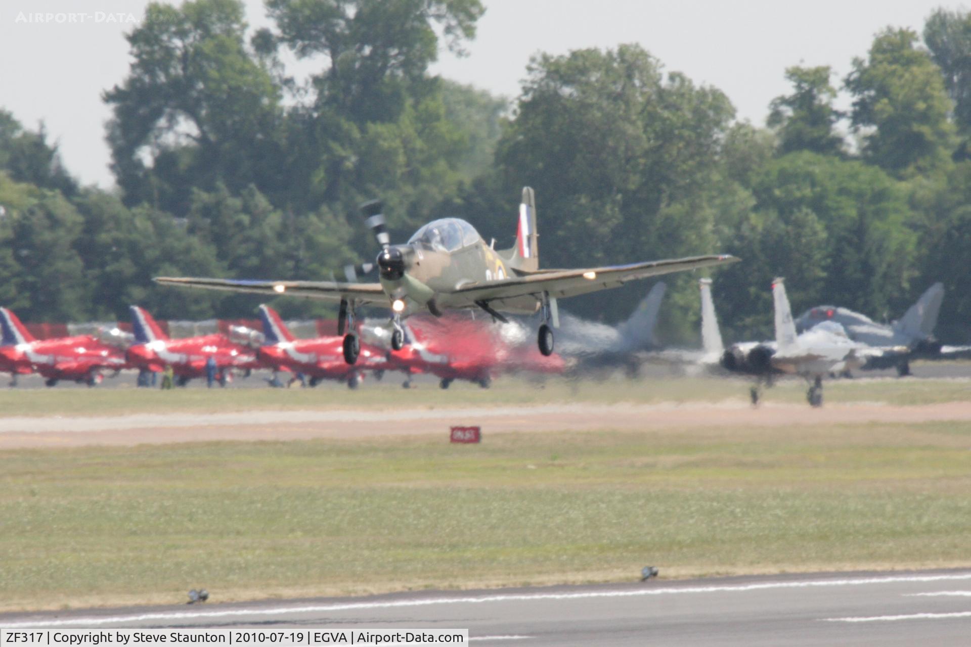 ZF317, Short S-312 Tucano T1 C/N S098/T69, Taken at the Royal International Air Tattoo 2010