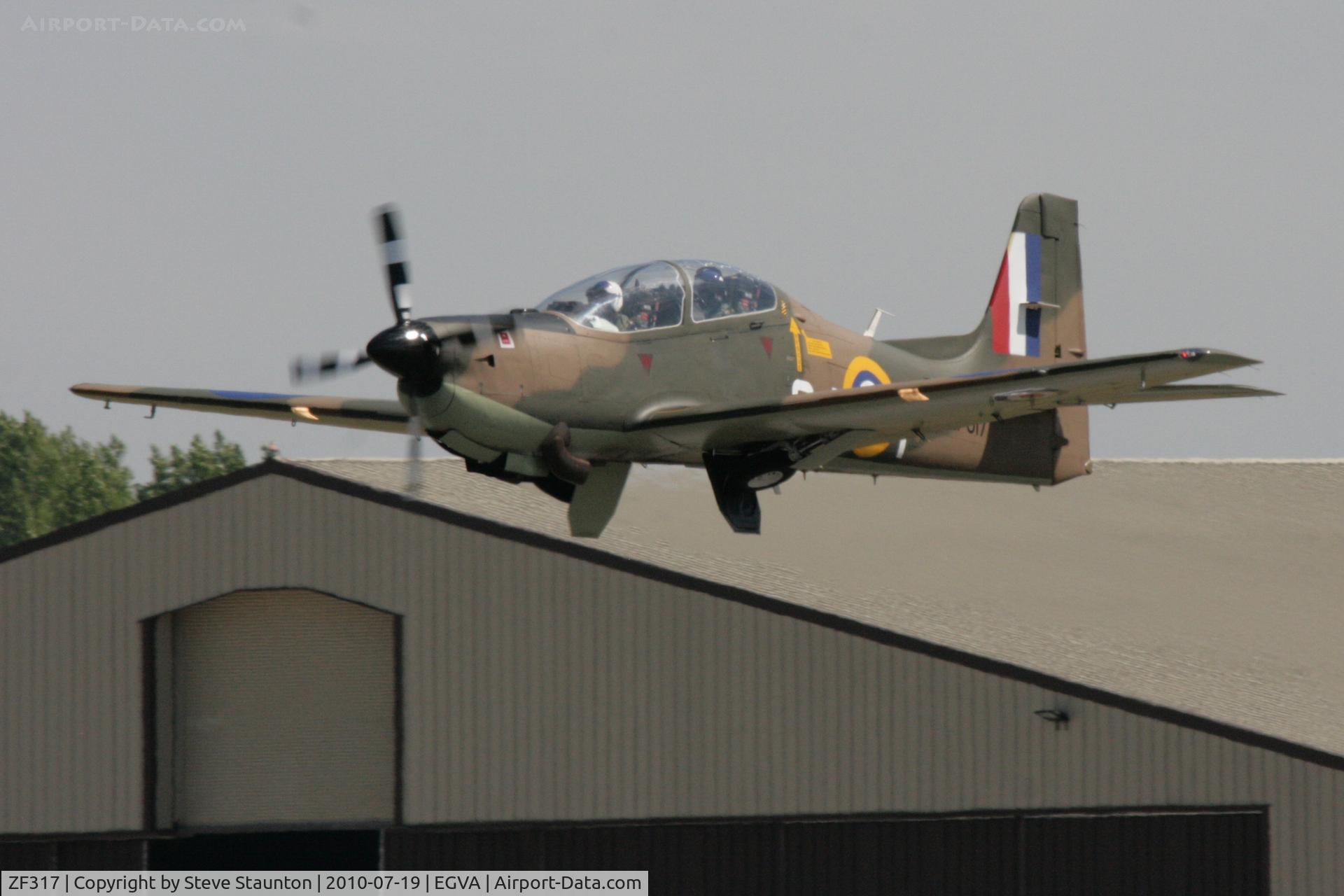ZF317, Short S-312 Tucano T1 C/N S098/T69, Taken at the Royal International Air Tattoo 2010
