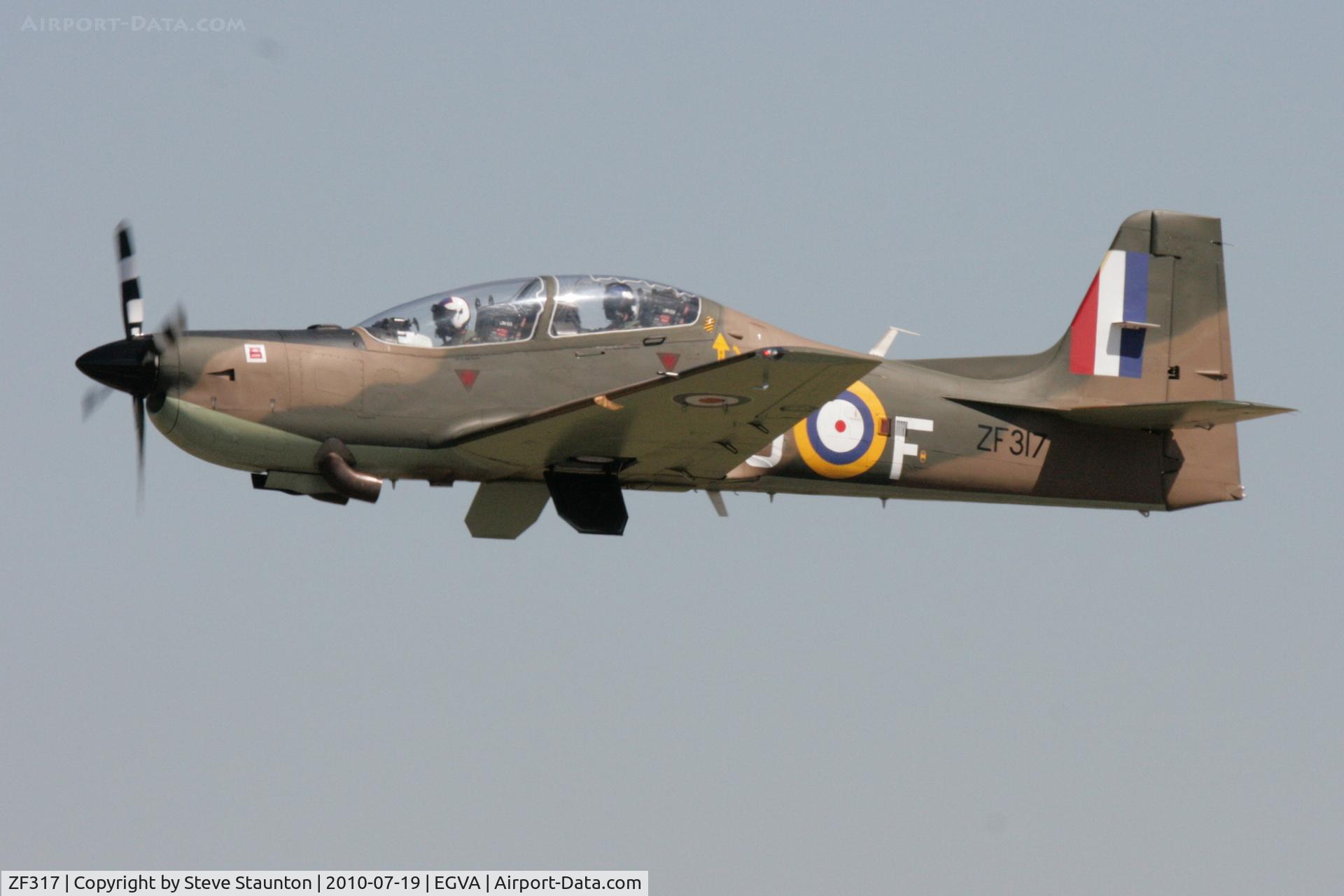 ZF317, Short S-312 Tucano T1 C/N S098/T69, Taken at the Royal International Air Tattoo 2010