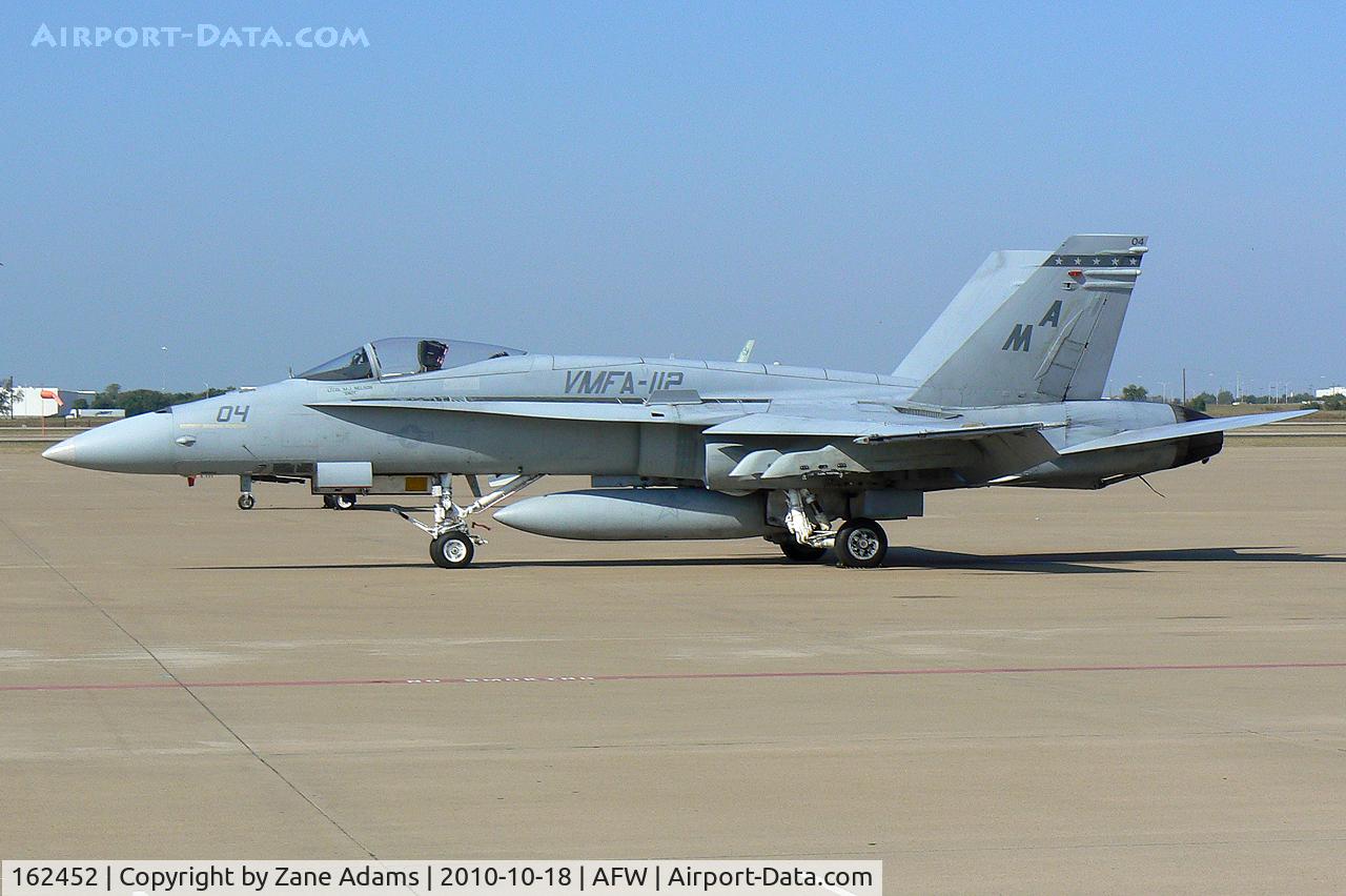 162452, McDonnell Douglas F/A-18A Hornet C/N 0302/A247, At Alliance Airport - Fort Worth, TX