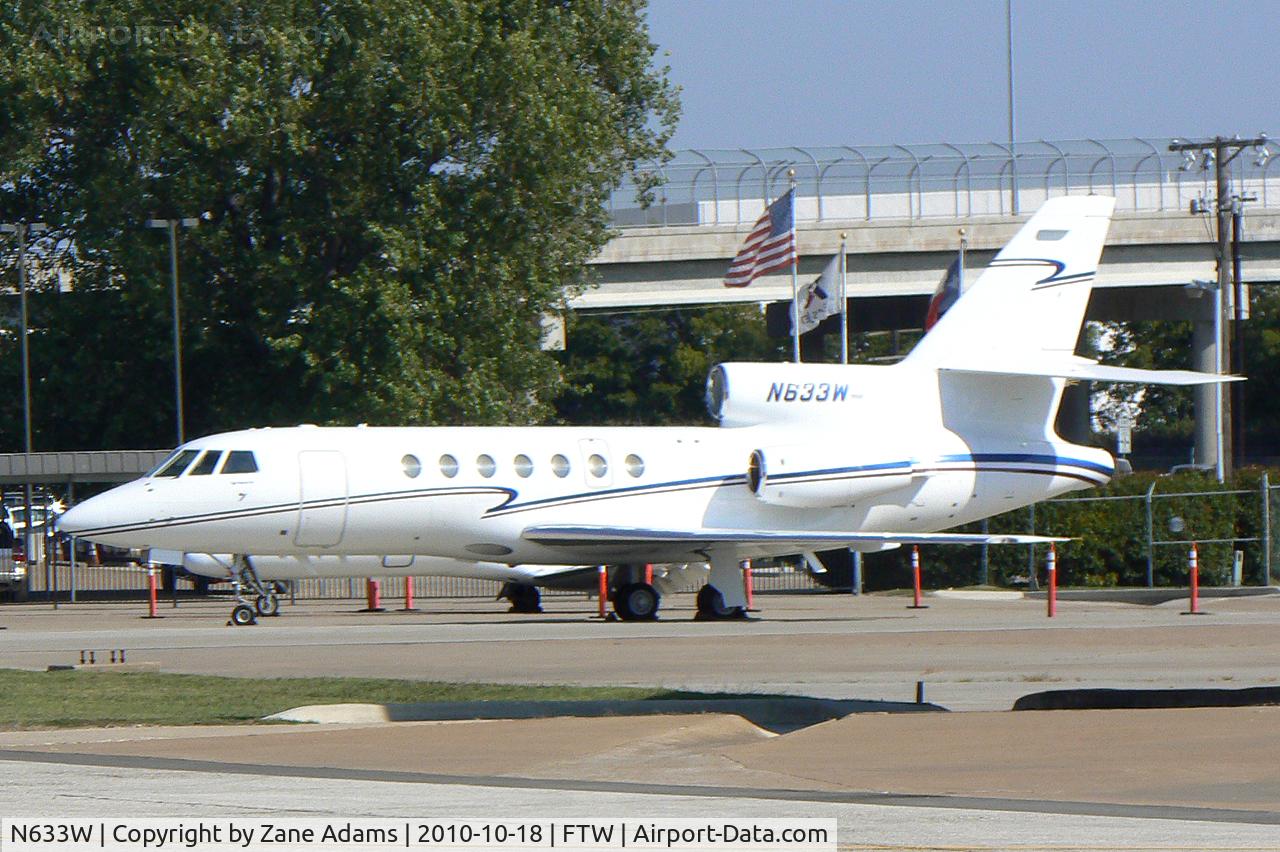 N633W, 1988 Dassault Falcon 50 C/N 184, At Meacham Field - Fort Worth, TX