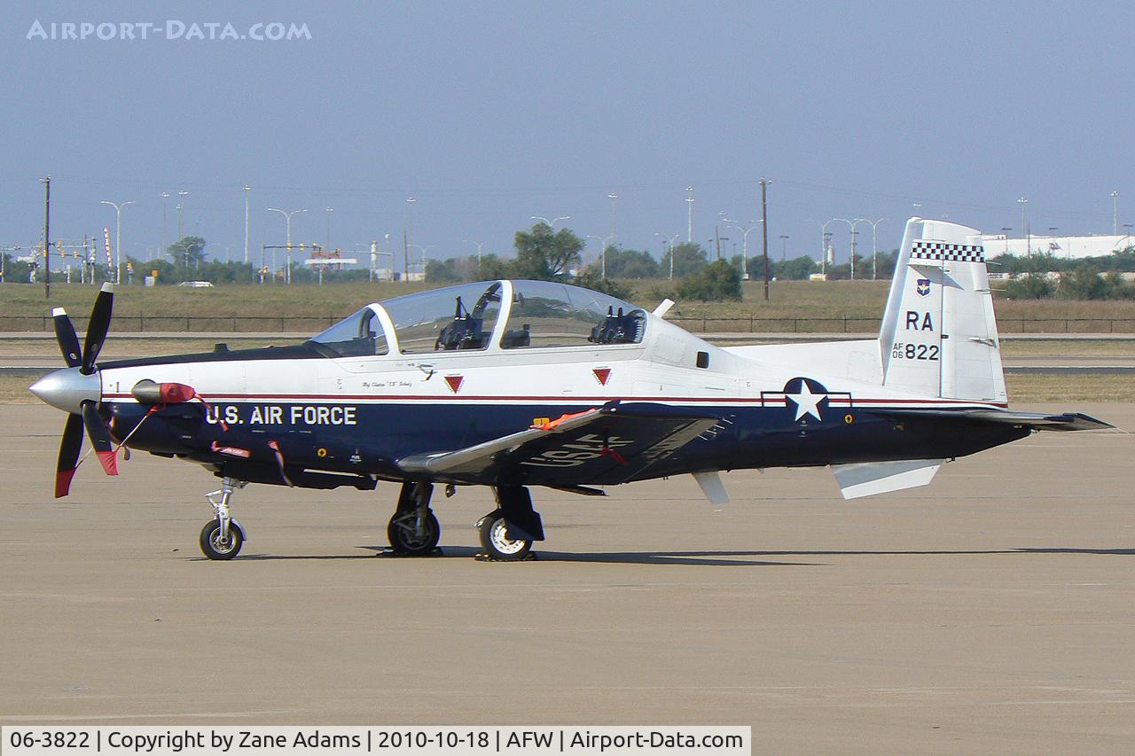 06-3822, 2006 Raytheon T-6A Texan II C/N PT-377, At Alliance Airport - Fort Worth, TX