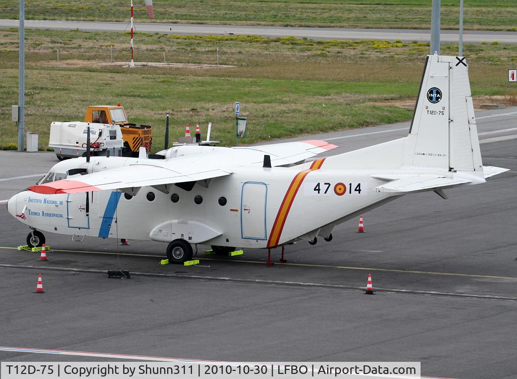 T12D-75, 1982 CASA C-212-200 Aviocar C/N 270, Parked at the old terminal... ICARE 2010 Convention