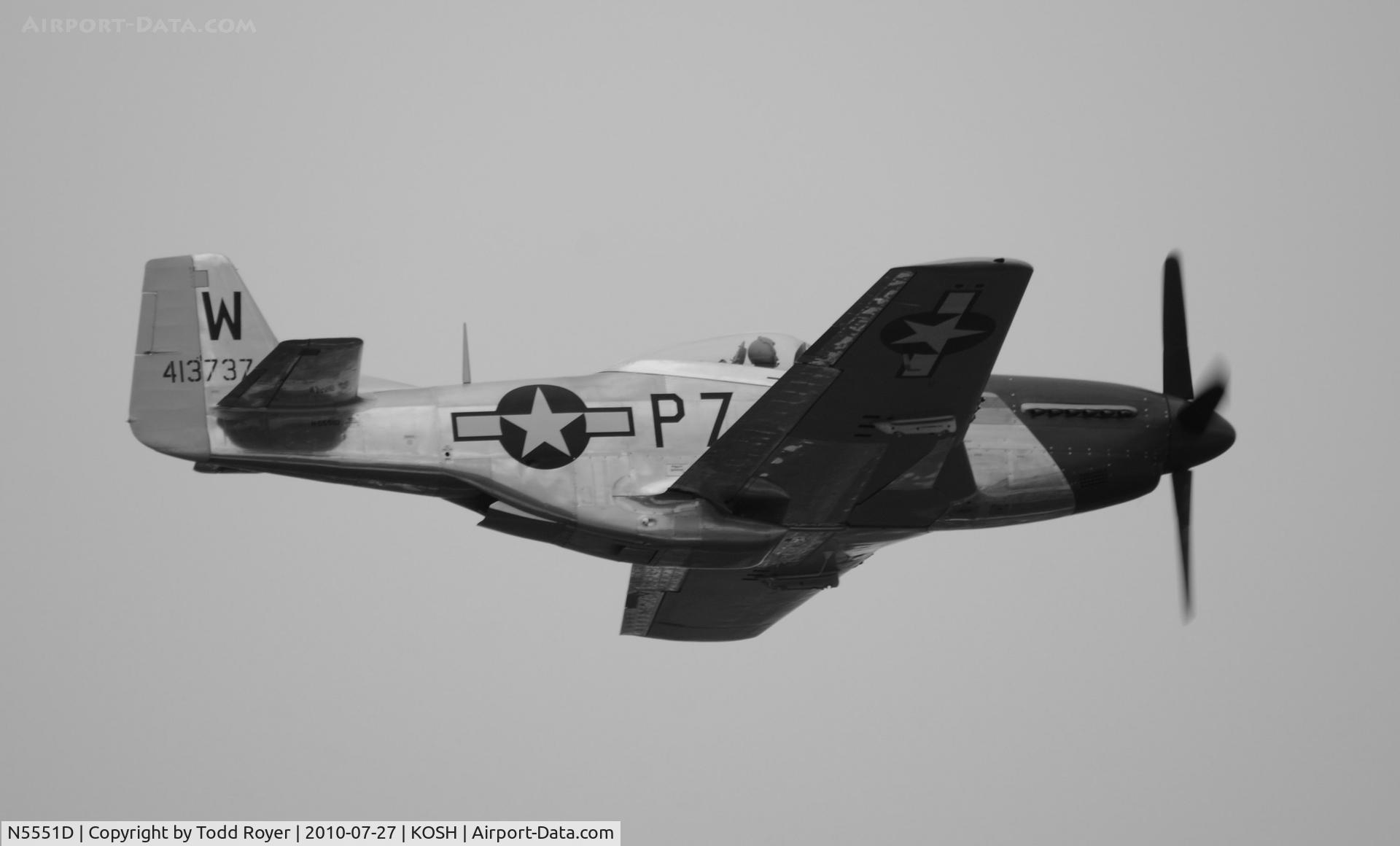 N5551D, North American P-51D Mustang C/N 124-48258 (45-11495), EAA AIRVENTURE 2010
