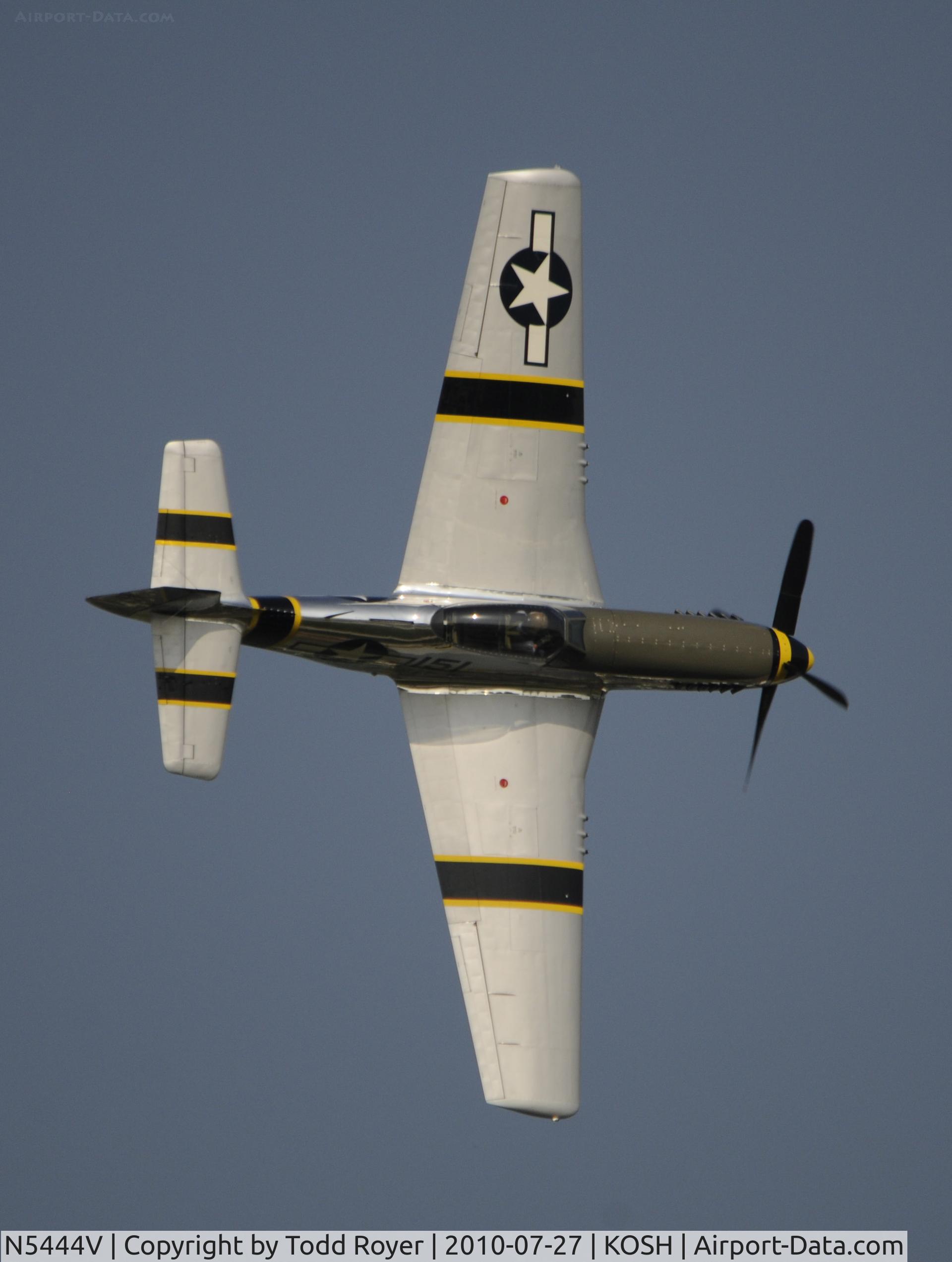 N5444V, 1944 North American F-51D-25-NA Mustang C/N 122-40291, EAA AIRVENTURE 2010