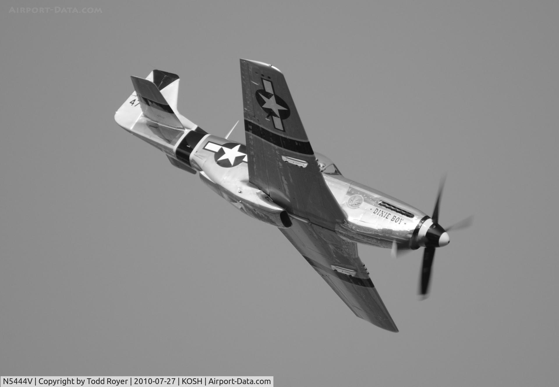 N5444V, 1944 North American F-51D-25-NA Mustang C/N 122-40291, EAA AIRVENTURE 2010