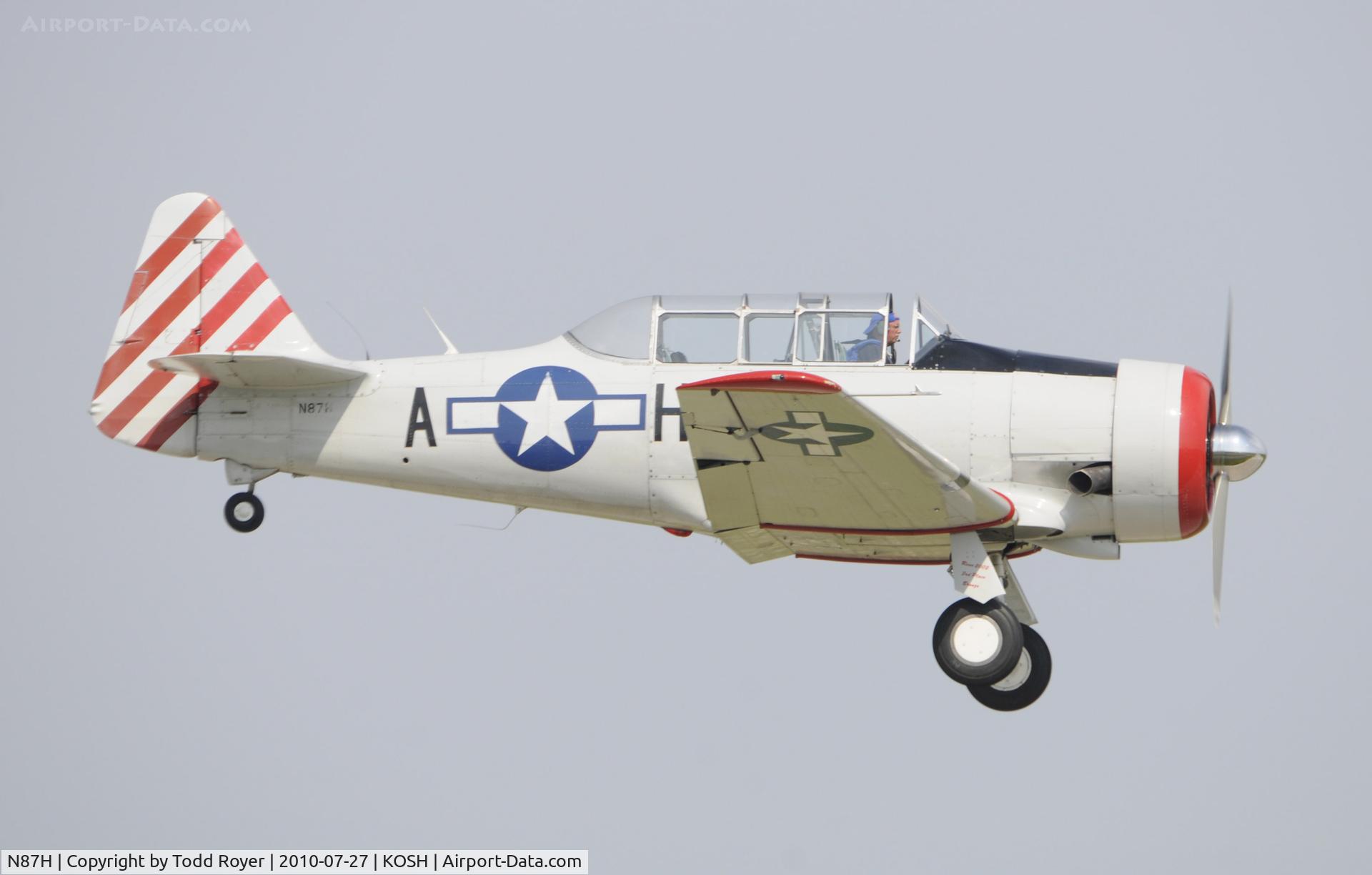 N87H, 1941 North American AT-6D Texan C/N 41-34571, EAA AIRVENTURE 2010