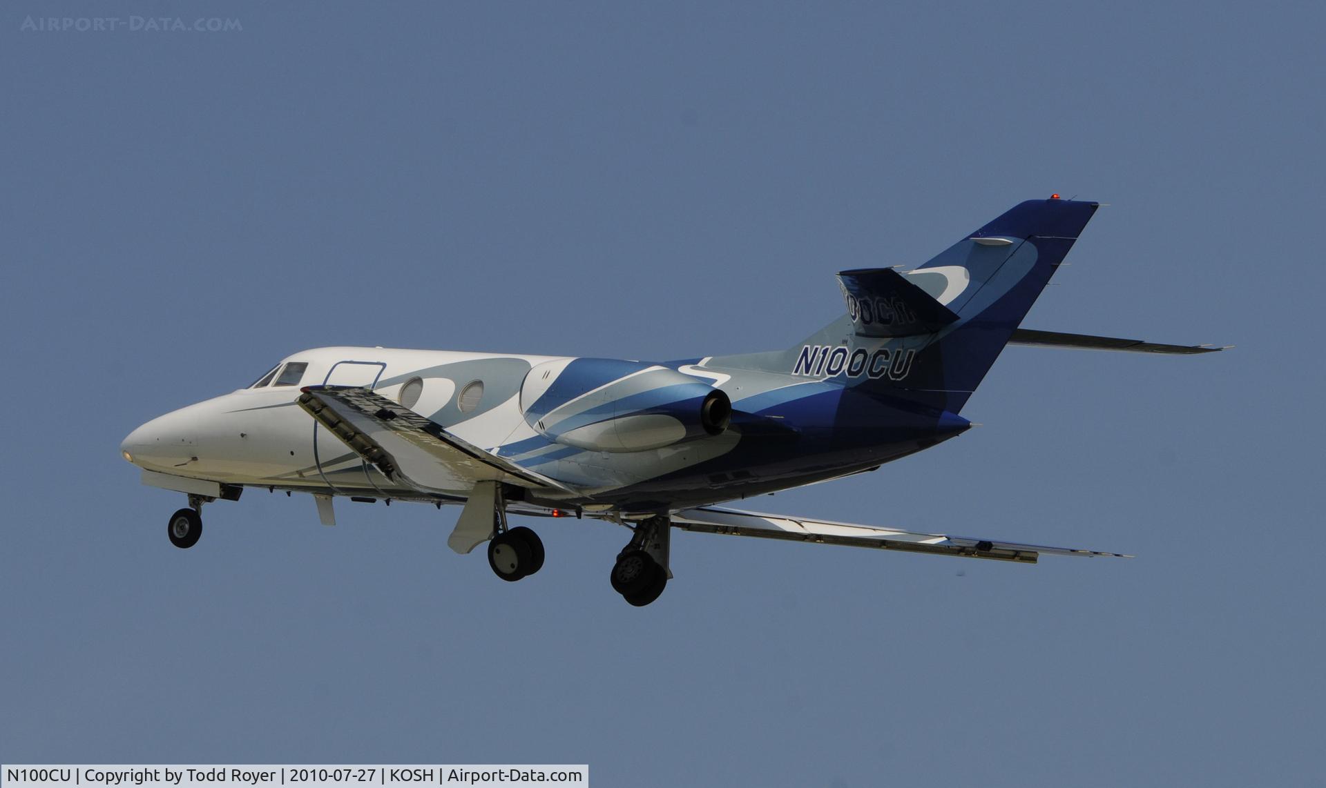N100CU, 1977 Dassault Falcon 10 C/N 104, EAA AIRVENTURE 2010