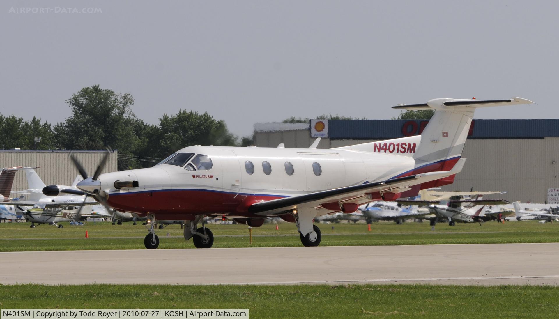 N401SM, 1999 Pilatus PC-12/45 C/N 255, EAA AIRVENTURE 2010
