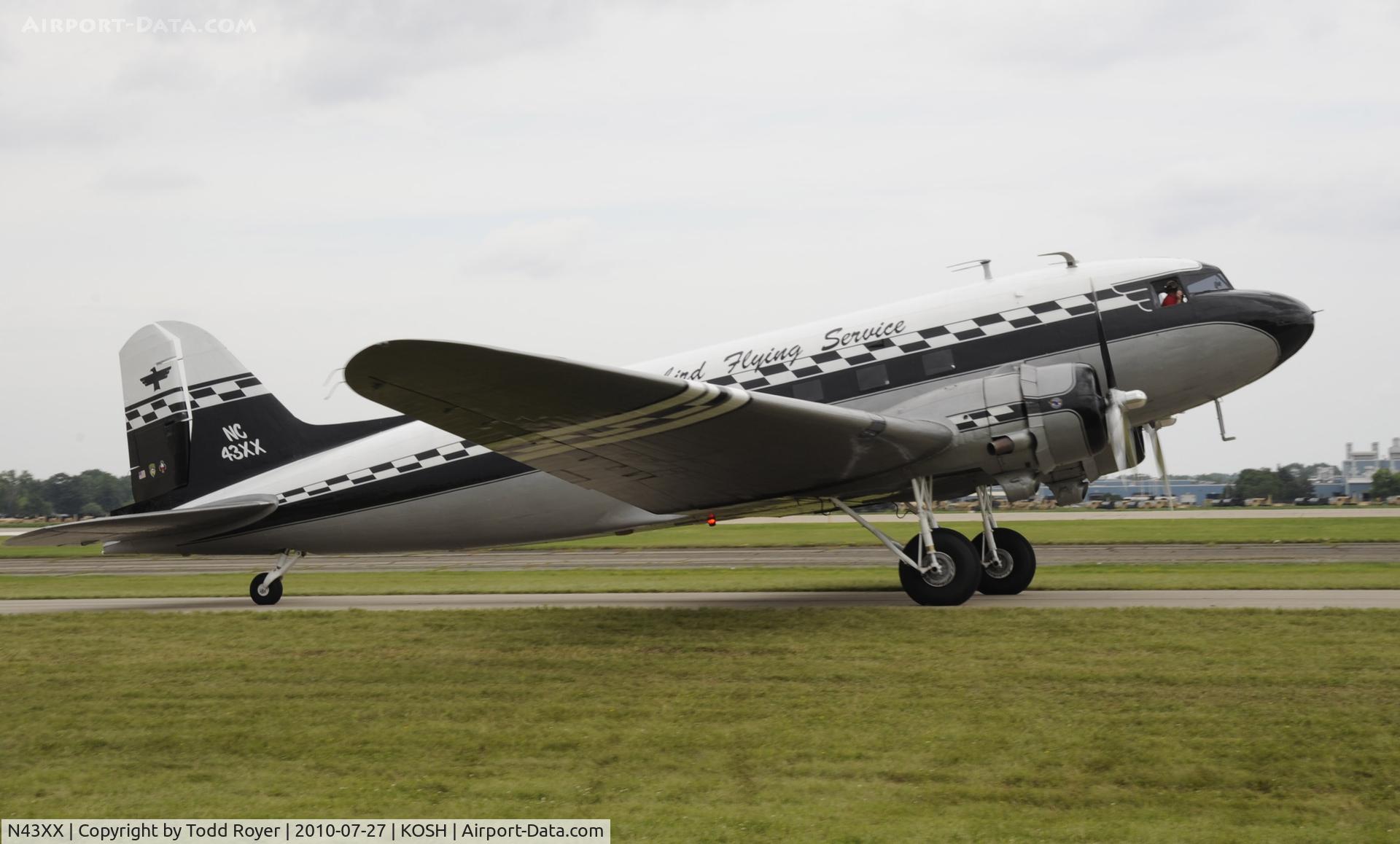 N43XX, 1943 Douglas DC-3A-S1C3G (C-53D) C/N 11665, EAA AIRVENTURE 2010