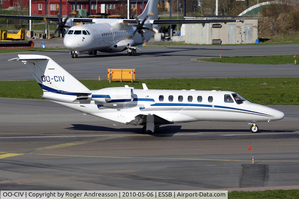 OO-CIV, 2004 Cessna 525A CitationJet CJ2 C/N 525A-0206, Sky Service, SKS495 to Kortrijk / Wevelgem (EBKT)