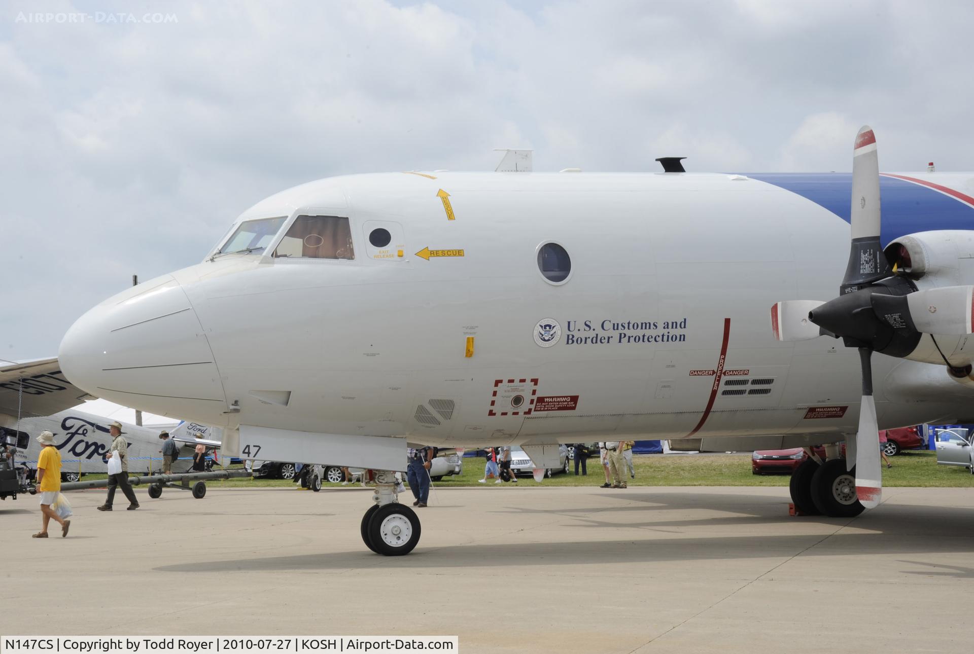 N147CS, Lockheed P-3 AEW&C C/N 185-5162, EAA AIRVENTURE 2010