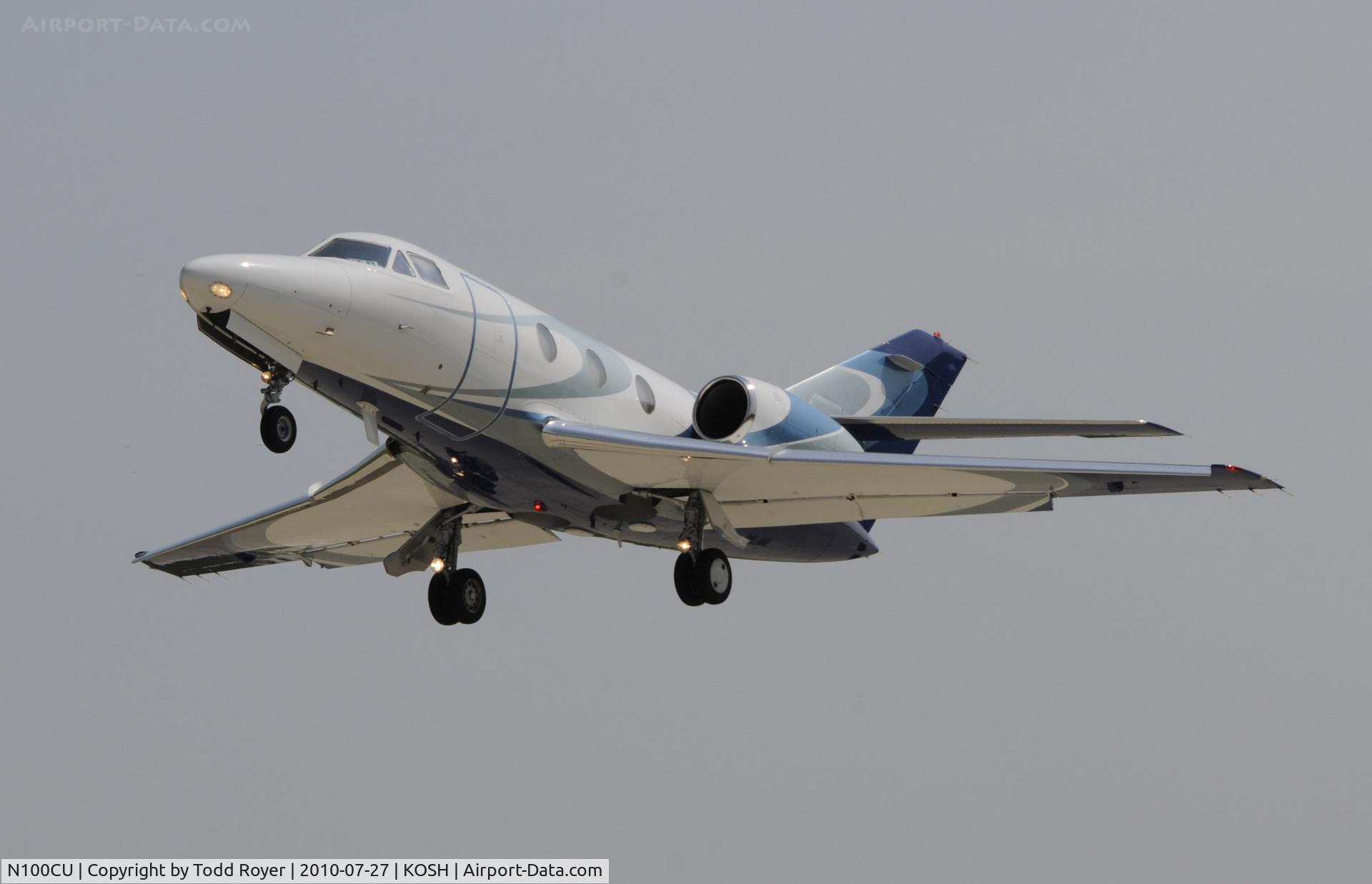 N100CU, 1977 Dassault Falcon 10 C/N 104, EAA AIRVENTURE 2010