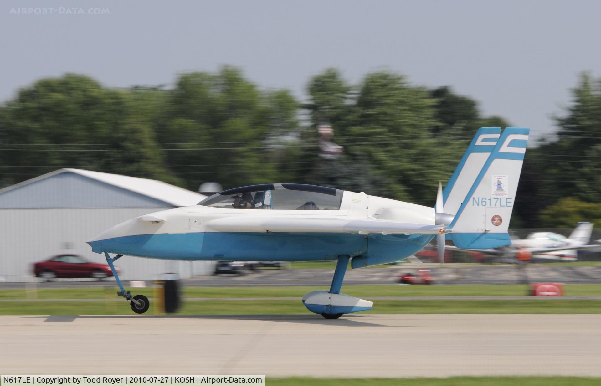N617LE, 1986 Rutan Long-EZ C/N 617, EAA AIRVENTURE 2010