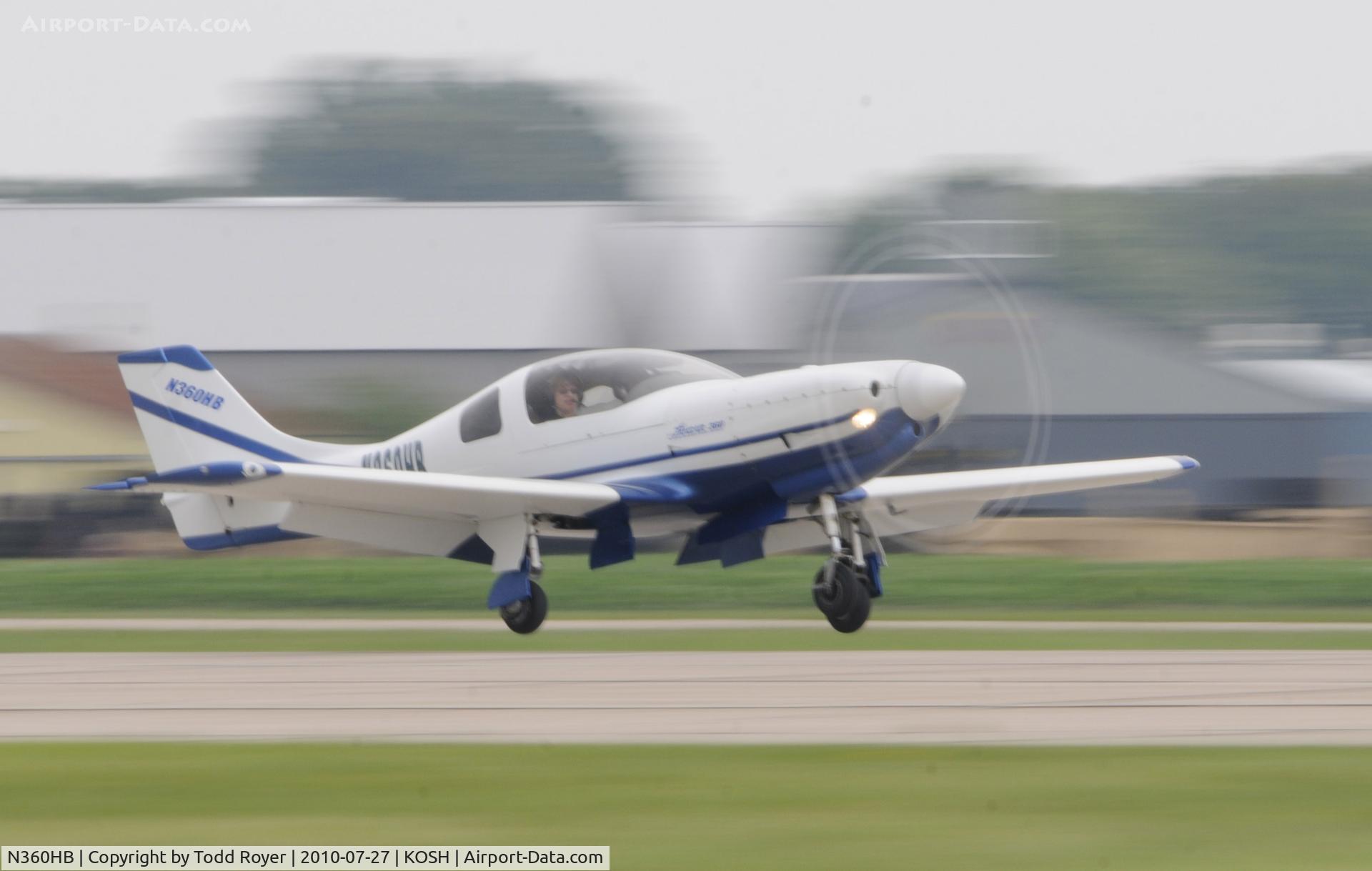 N360HB, 1992 Lancair 360 C/N 92-602, EAA AIRVENTURE 2010