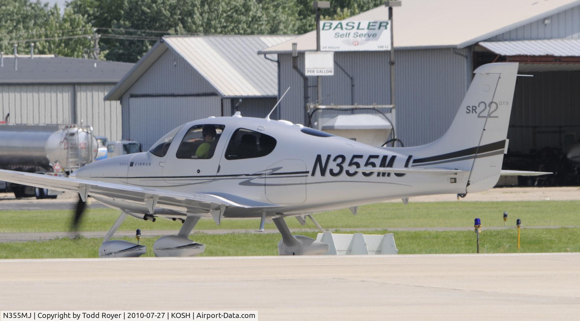 N355MJ, Cirrus SR22 C/N 3550, EAA AIRVENTURE 2010