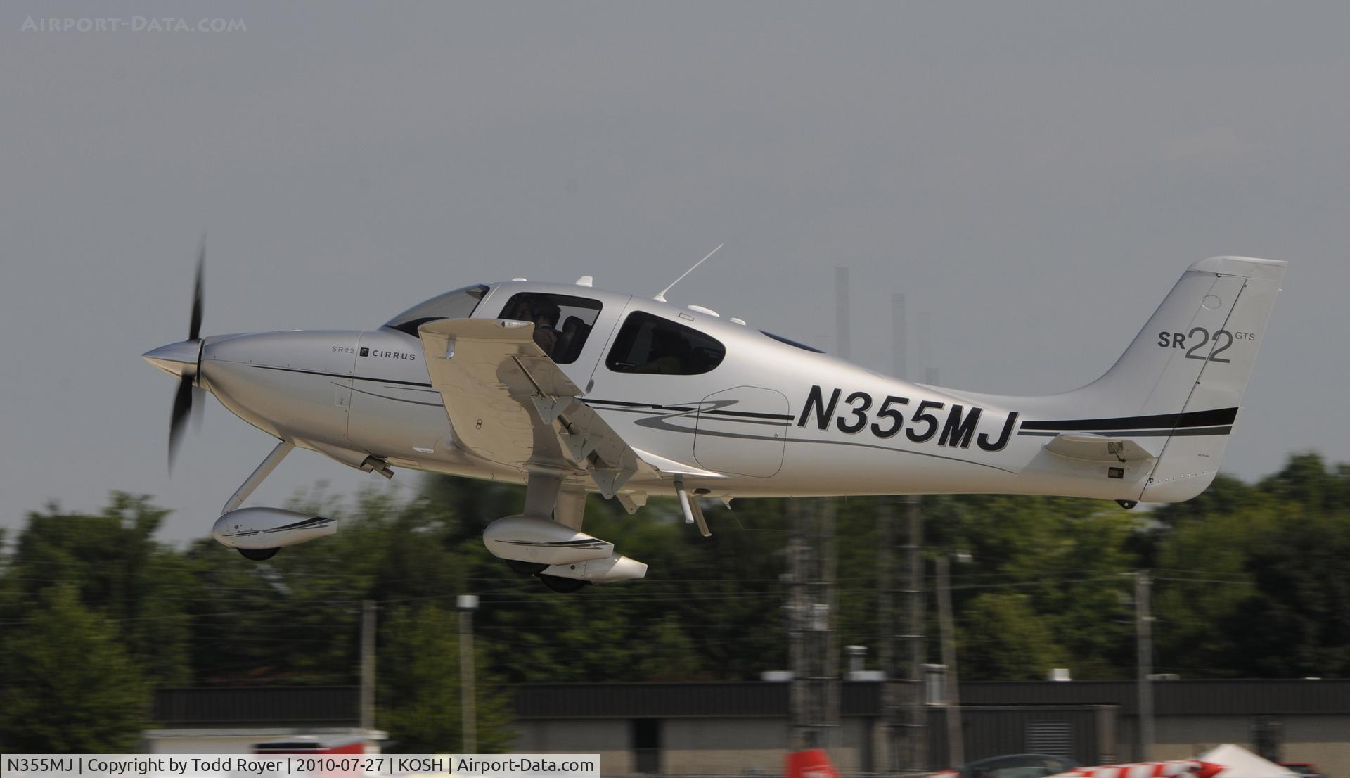 N355MJ, Cirrus SR22 C/N 3550, EAA AIRVENTURE 2010