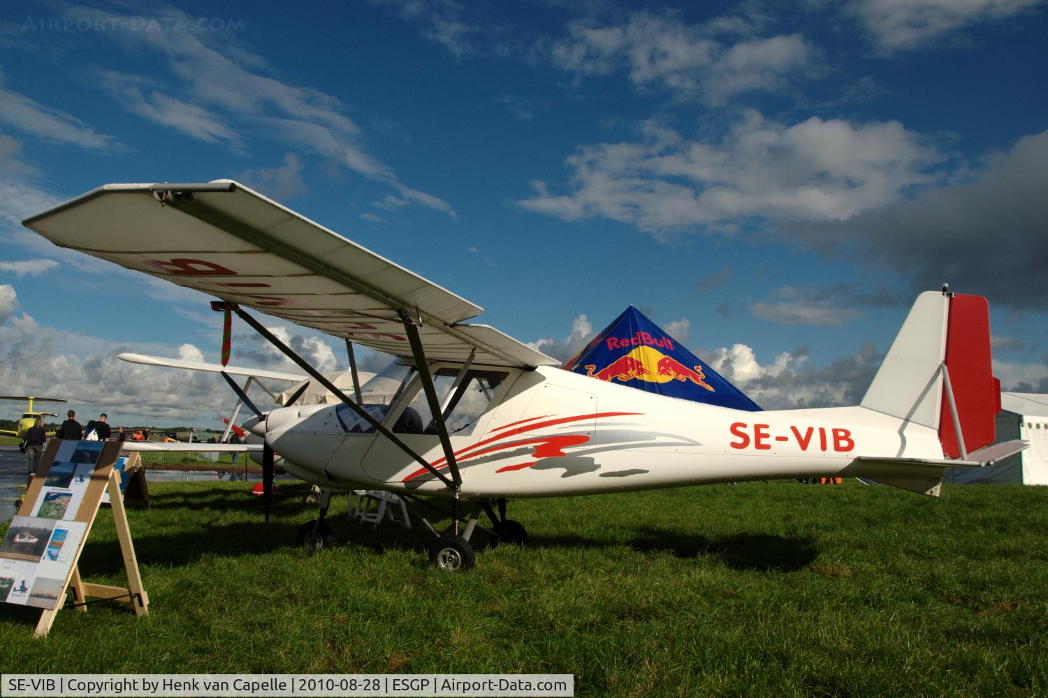 SE-VIB, 2005 Comco Ikarus C42B C/N 0505-6672, Ikarus C42B ultralight at Göteborg Säve airport, Sweden.