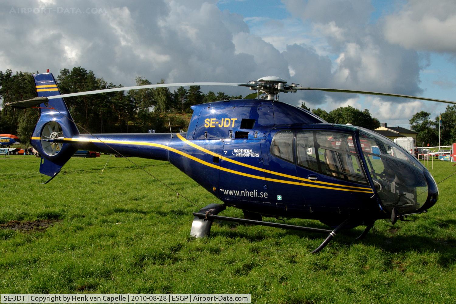 SE-JDT, 1999 Eurocopter EC-120B Colibri C/N 1062, Eurocopter EC120B Colibri operated by Northern Helicopters AB at Gothenburg Säve airport, Sweden.