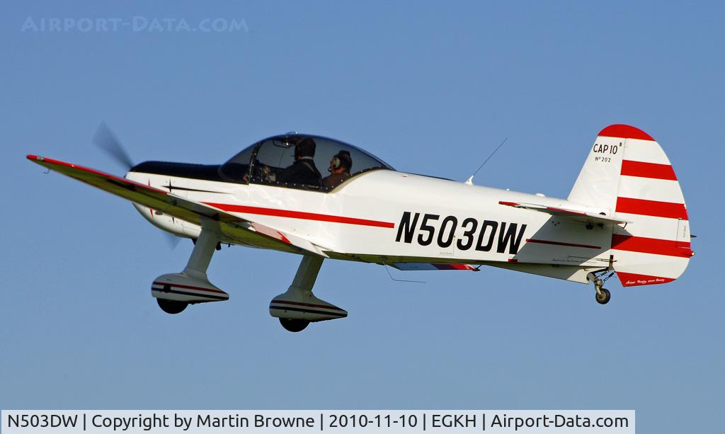 N503DW, Mudry CAP-10B C/N 202, SHOT AT HEADCORN
