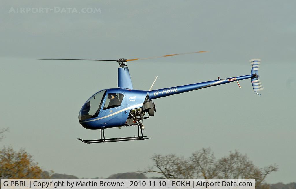 G-PBRL, 2006 Robinson R22 Beta II C/N 4053, SHOT AT HEADCORN