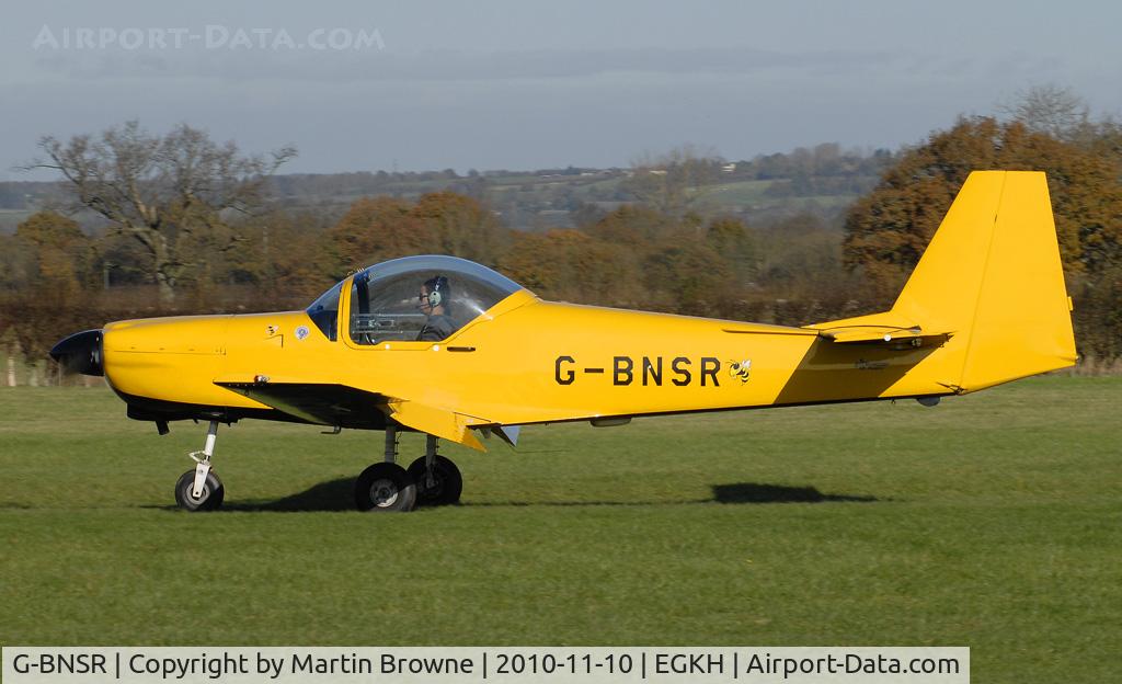 G-BNSR, 1987 Slingsby T-67M Firefly Mk2 C/N 2047, SHOT AT HEADCORN
