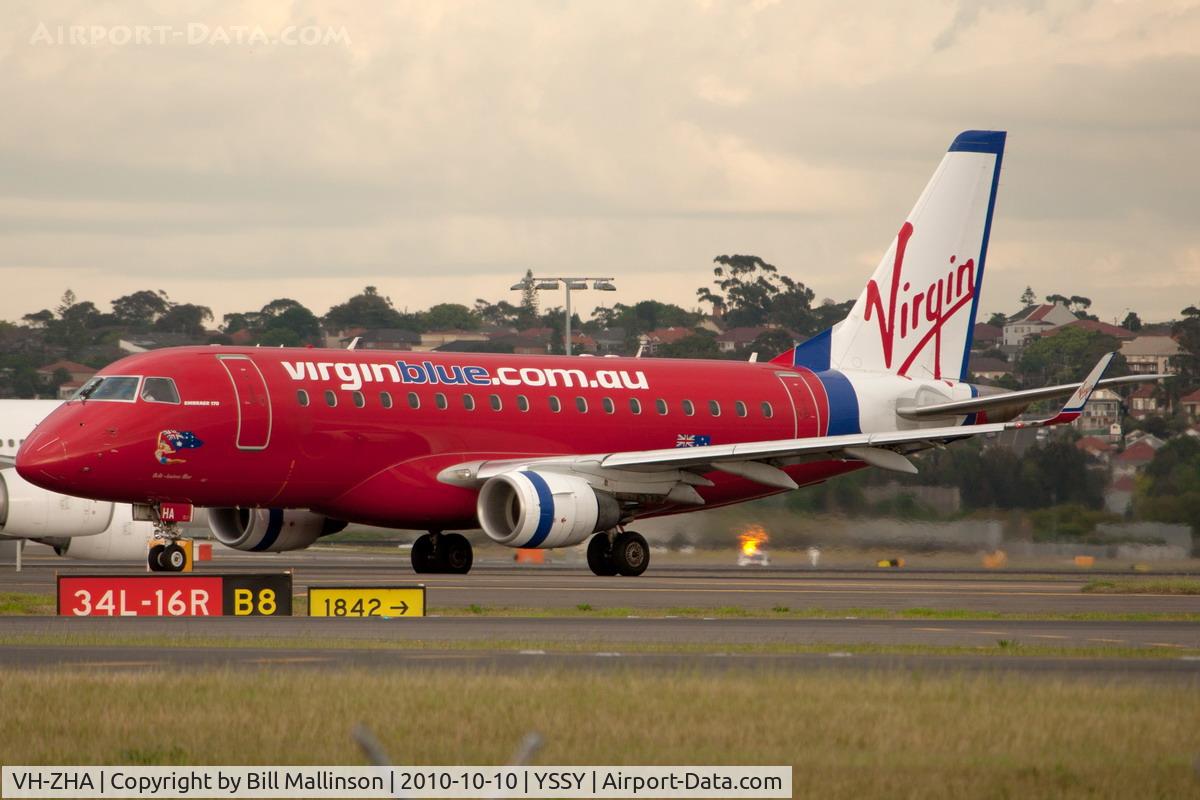 VH-ZHA, 2007 Embraer 170LR (ERJ-170-100LR) C/N 17000180, PHASING OUT IN FAVOUR OF THE 190'S