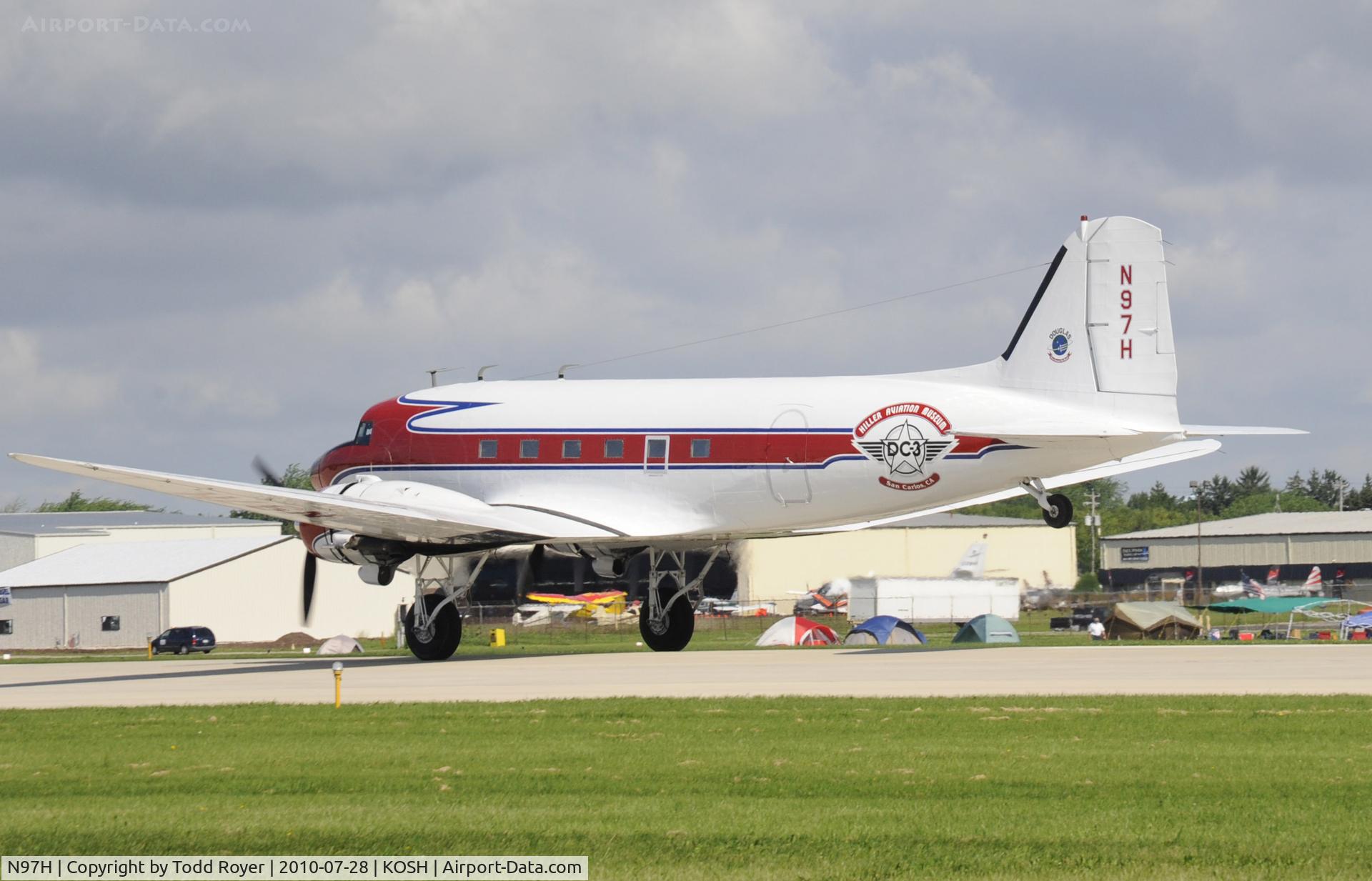 N97H, 1945 Douglas DC3C-S1C3G (C-47A) C/N 16865, EAA AIRVENTURE 2010
