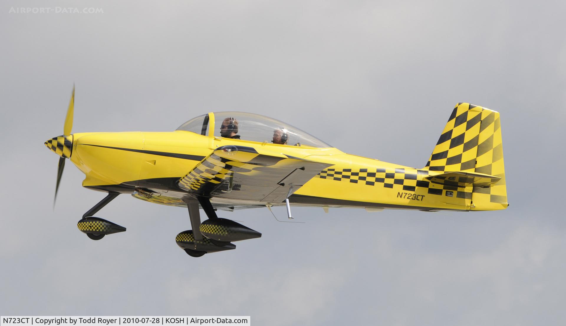 N723CT, 2006 Vans RV-8A C/N 82292, EAA AIRVENTURE 2010