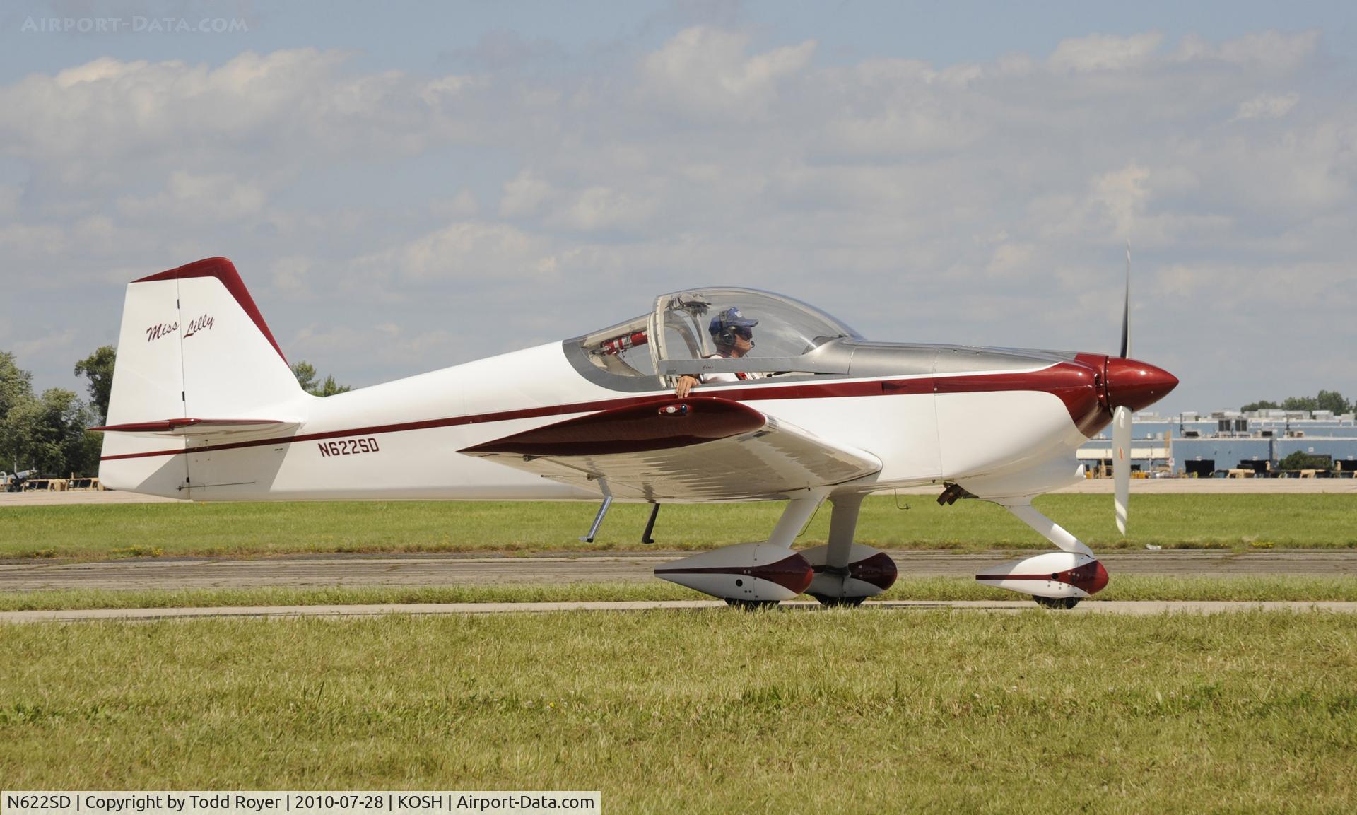 N622SD, 2000 Vans RV-6A C/N 23308, EAA AIRVENTURE 2010