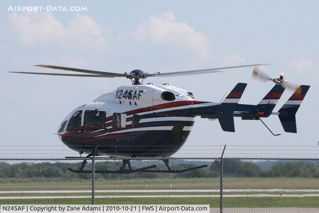 N245AF, Eurocopter-Kawasaki EC-145 (BK-117C-2) C/N 9322, At Fort Worth Spinks Airport, TX